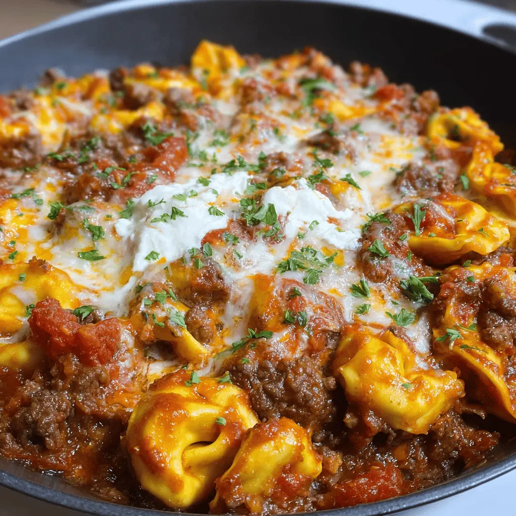 Beef Enchilada Tortellini: Easy Comfort Food for Busy Nights