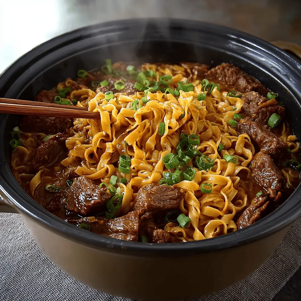 Beef and Noodles: The Easy, Comforting Bowl You’ll Love