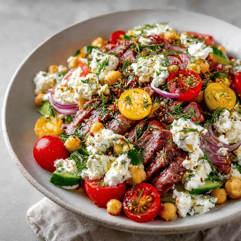 Cottage Cheese and Chickpea Salad: Easy, Healthy Delight for All