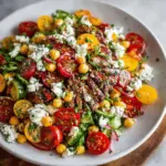 Cottage Cheese and Chickpea Salad