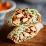Grilled Spicy Chicken Tortilla Wrap