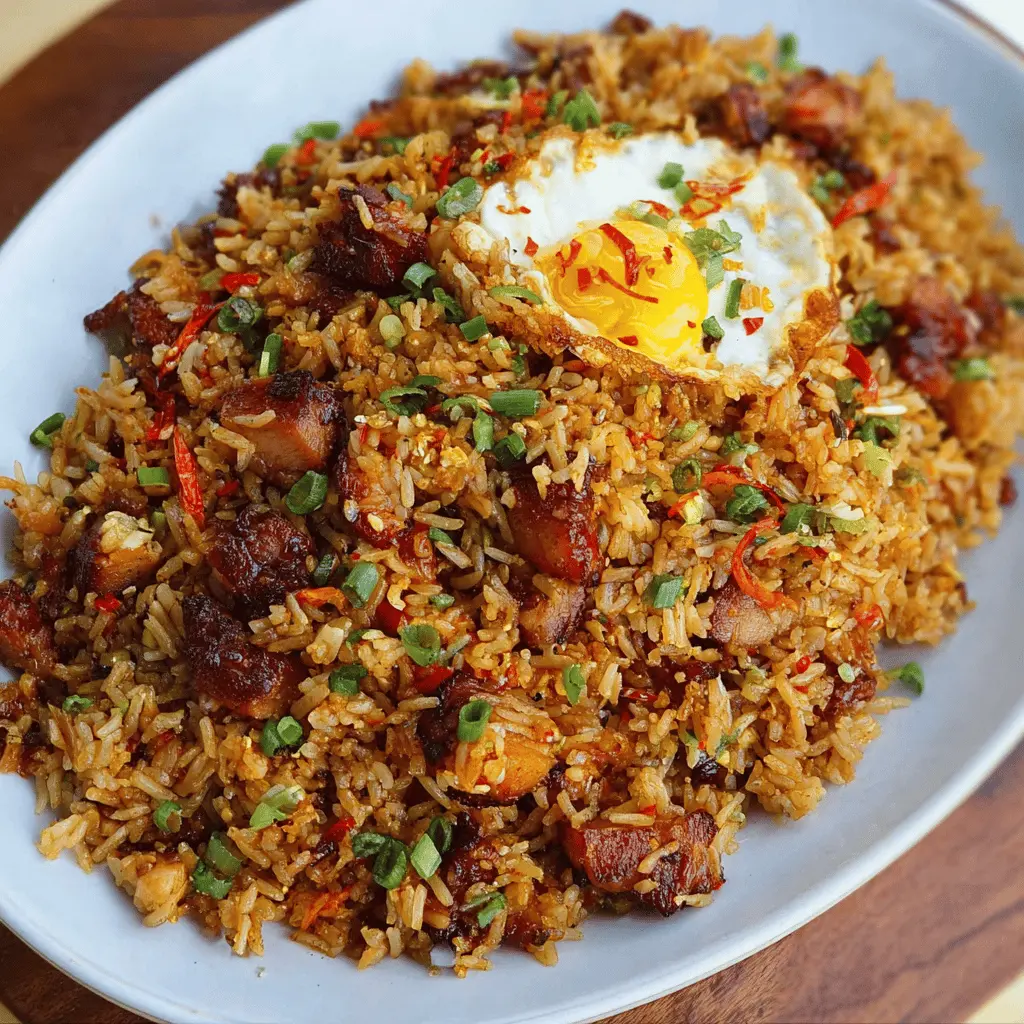 Japanese BBQ Fried Rice: Easy Recipe with Turkey Bacon Twist