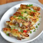 Keto Philly Cheesesteak Rolls