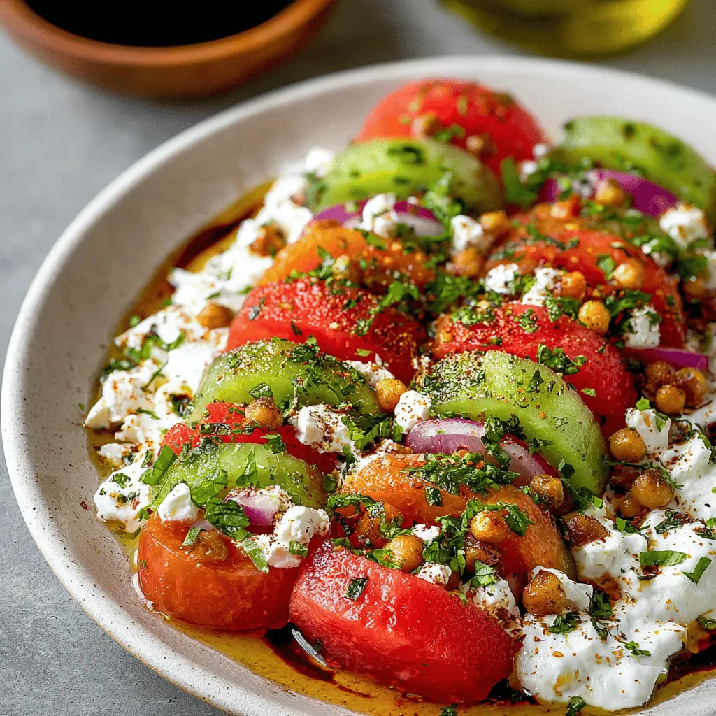 Melon Caprese Salad: A Juicy Twist with Turkey Bacon Delight