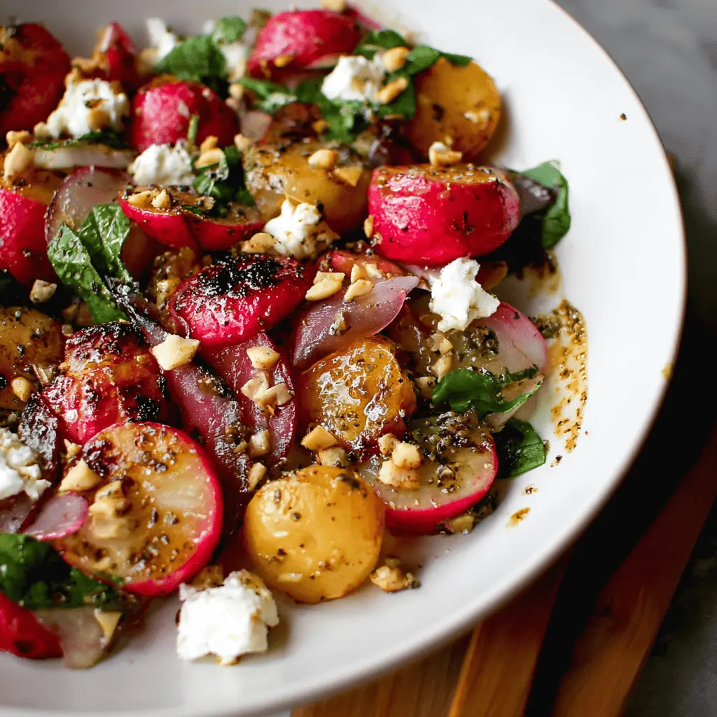 Roasted Radish Salad: The Best Healthy Side for Any Meal