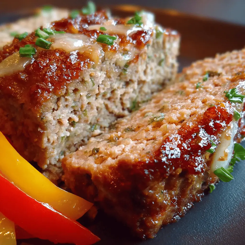 Stuffed Italian Meatloaf: Easy and Delicious with Turkey Bacon