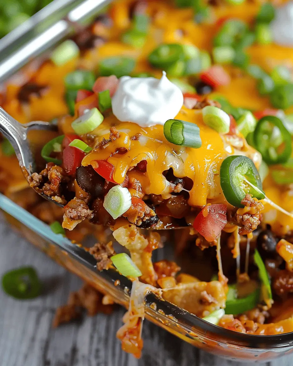 Walking Taco Casserole Recipe: Easy and Delicious Family Favorite