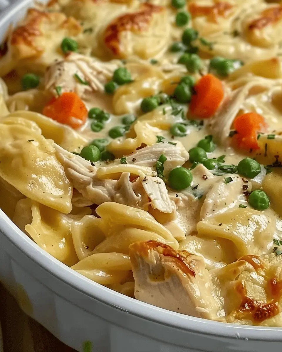Quick Chicken Pot Pie Pasta: A Cozy, Easy Dinner with Turkey Bacon
