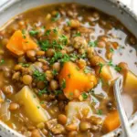 Easy Lentil Potato Soup Recipe