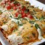 Queso Chicken Enchiladas