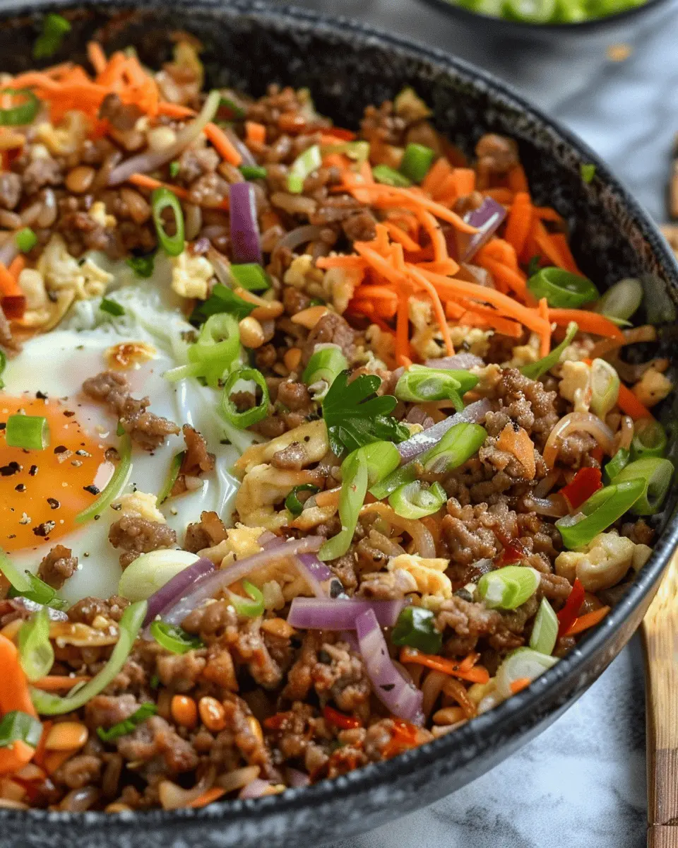 Low Carb Egg Roll in a Bowl: Easy Turkey Bacon Delight