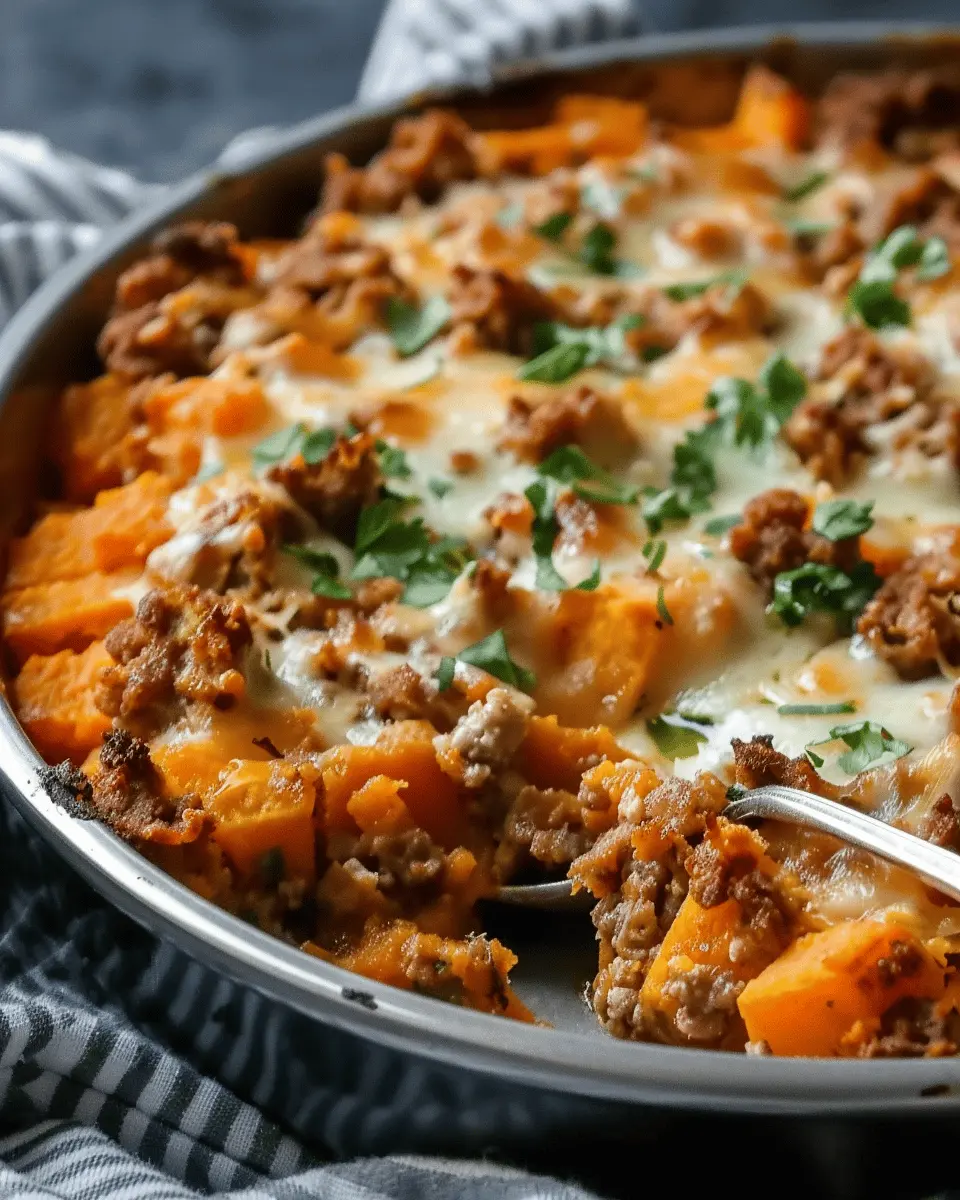 Ground Turkey Sweet Potato Bake: A Hearty, Healthy Delight