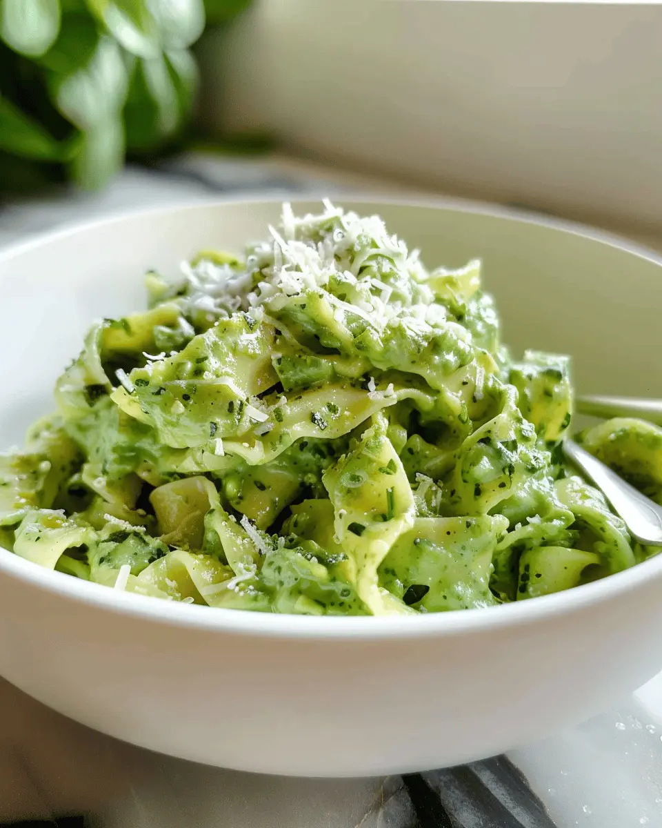 Green Goddess Pasta Sauce: The Best Creamy Delight You’ll Love