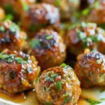 Honey Garlic Turkey Meatballs