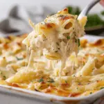 Chicken Alfredo Bake