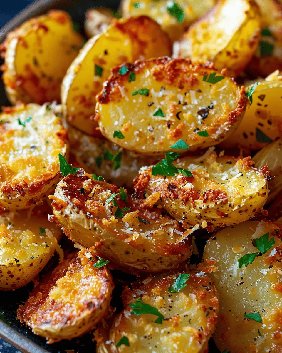 Crispy Crunchy Parmesan Potatoes: The Best Comfort Side Dish