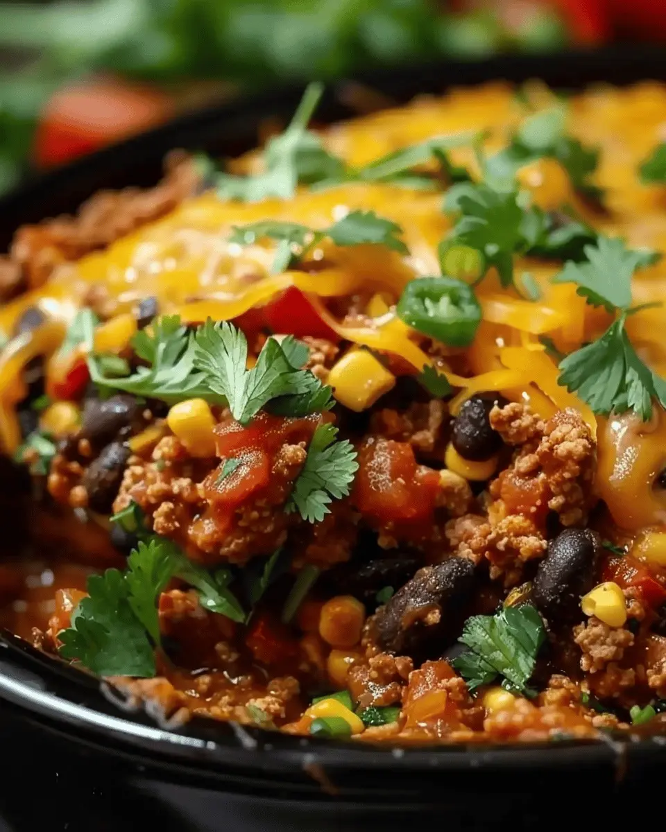 Slow Cooker Taco Casserole: Easy, Flavorful Comfort Food for All