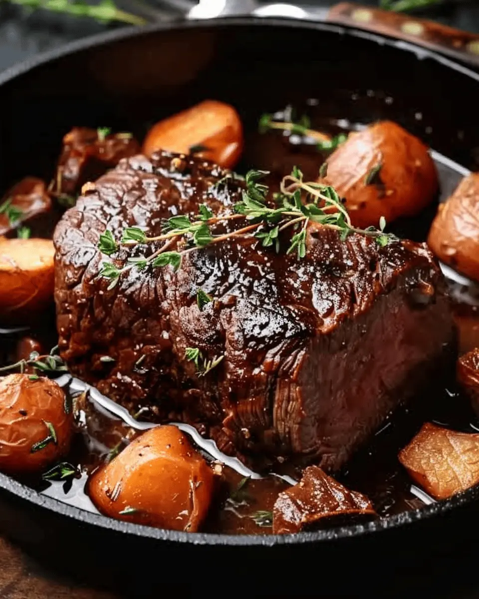 Indulgent Autumn Beef Stew with Turkey Bacon for Cozy Evenings