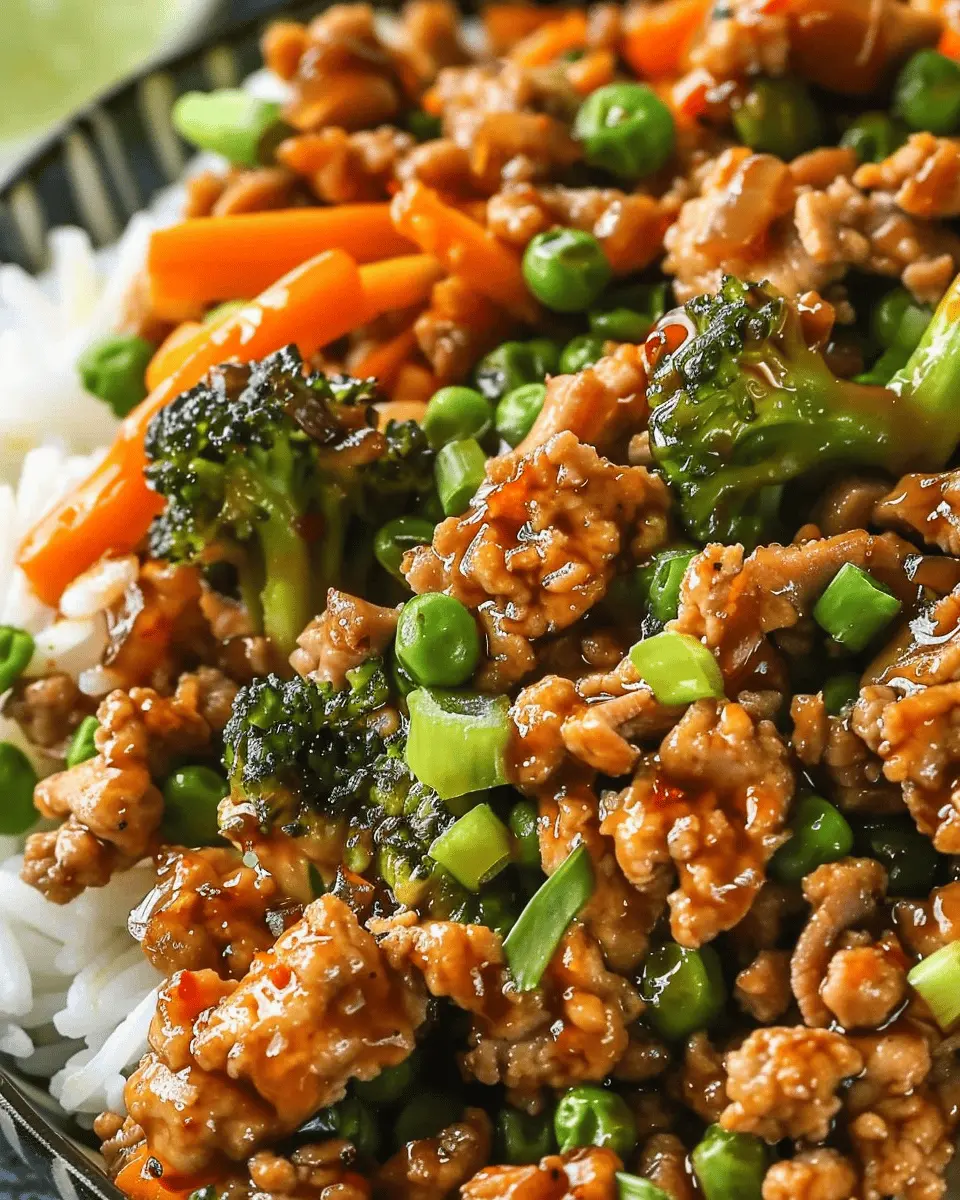 Teriyaki Ground Turkey: Easy and Flavorful Weeknight Meal