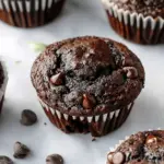 Chocolate Zucchini Muffins