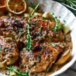 Slow Cooked Creamy Tuscan Chicken