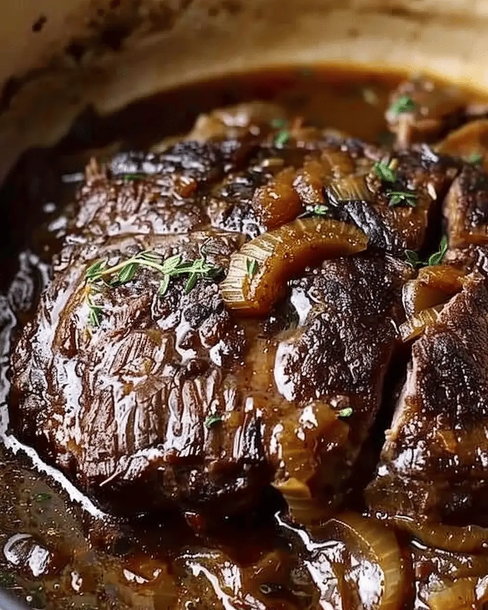 Comforting French Onion Pot Roast: A Hearty Family Favorite