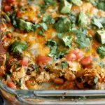 Chicken Burrito Casserole