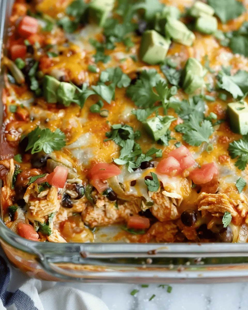 Chicken Burrito Casserole: The Easy, Family-Friendly Delight