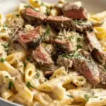 Creamy Steak Pasta Recipe