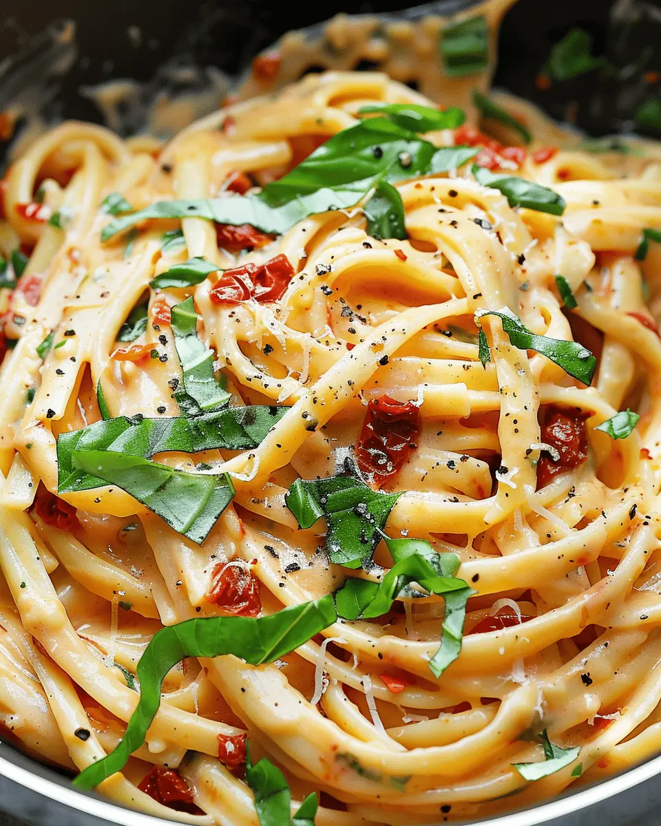 Vegan Creamy Sun Dried Tomato Pasta: A Truly Indulgent Twist