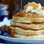 coconut cream pancakes