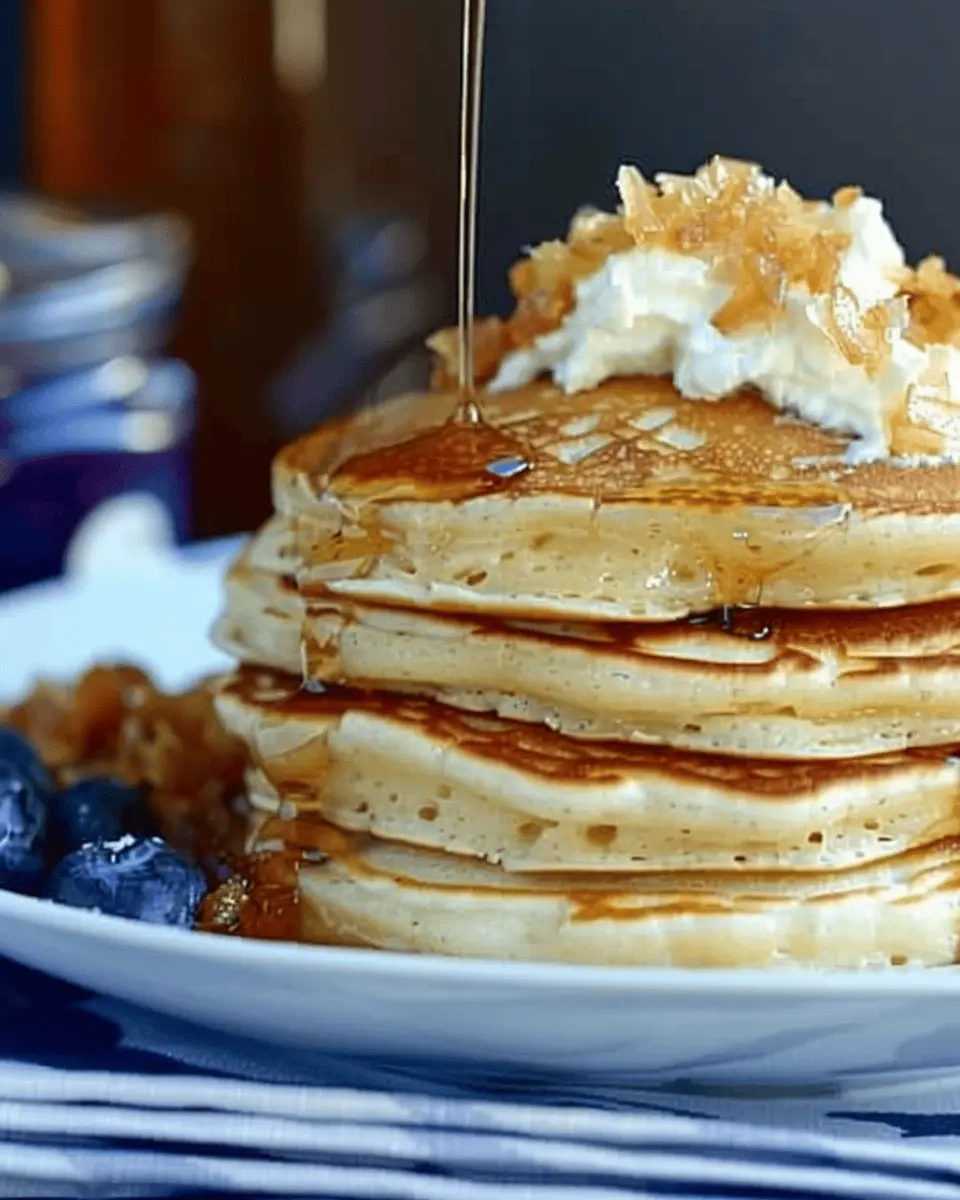 Coconut Cream Pancakes: Easy and Indulgent Recipe with Turkey Bacon