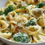 Creamy Garlic Parmesan Tortellini