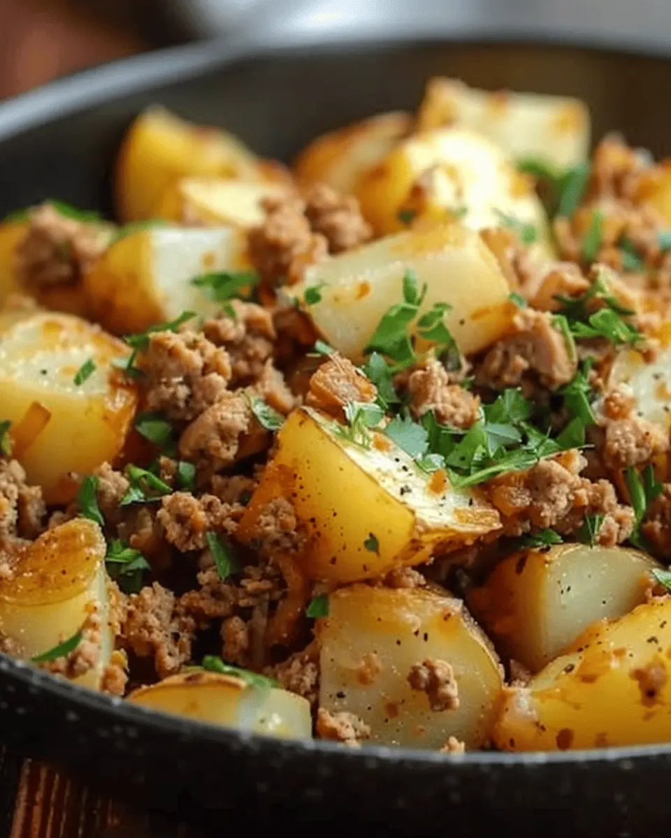 Ground Turkey with Potatoes: Easy One-Pan Comfort Meal