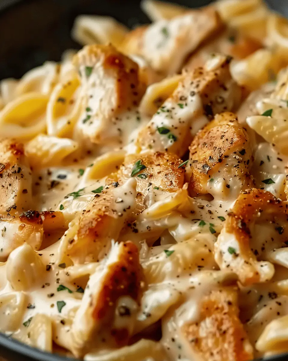 Creamy Cajun Chicken Pasta with Turkey Bacon: Easy & Delicious