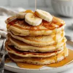 Fluffy Vegan Banana Pancakes