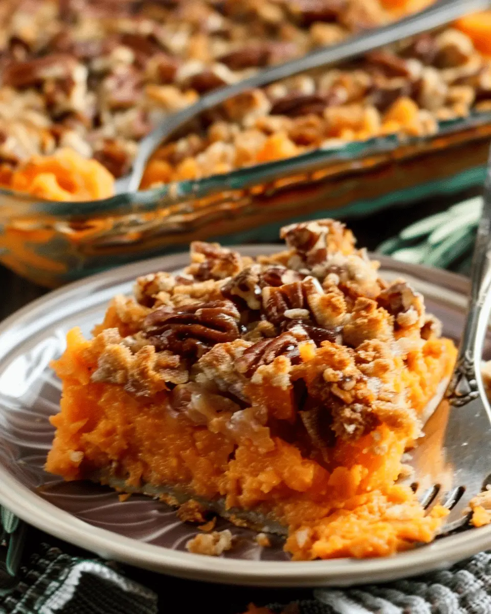 Sweet Potato Casserole: Indulgent Comfort Food Delight