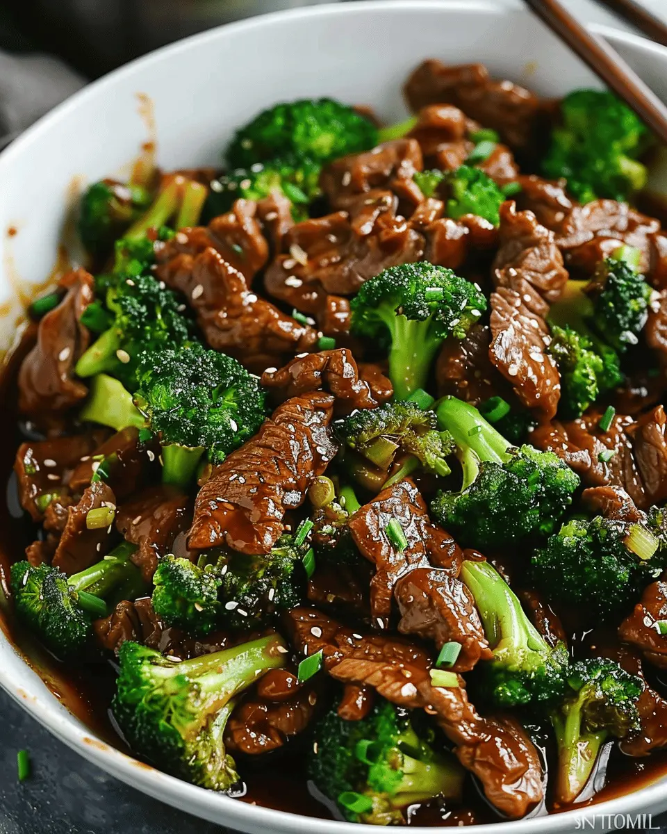 Chinese Beef and Broccoli