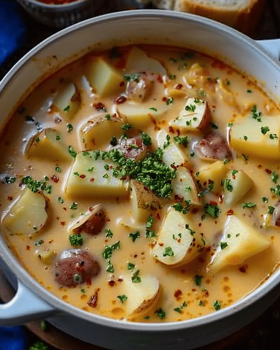 Cajun Potato Soup: Easy Comfort with Turkey Bacon and Chicken Ham