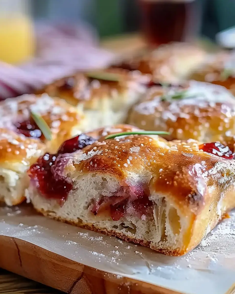 Homemade Jam Donut Focaccia: The Indulgent Twist You Need