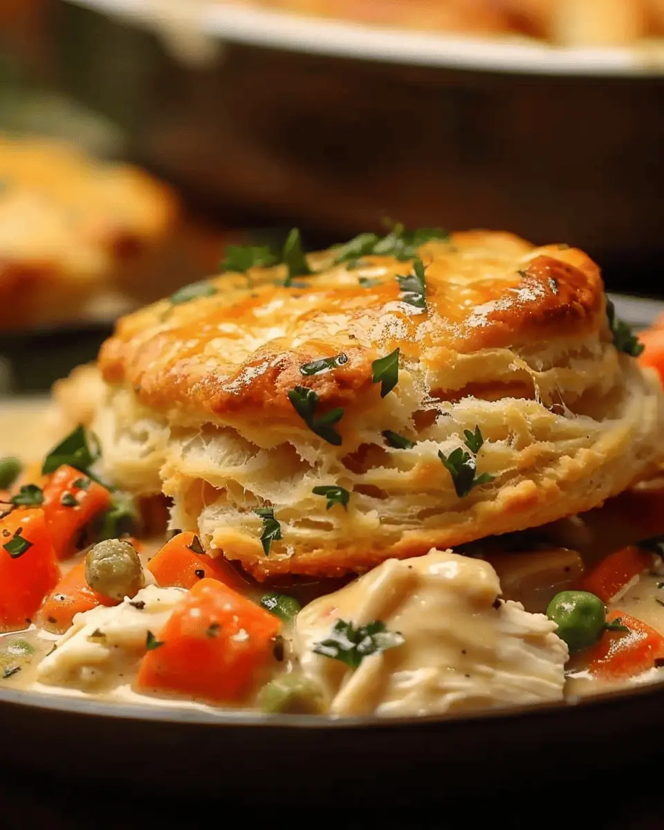 Red lobster biscuit chicken pot pie: An indulgent twist on comfort food