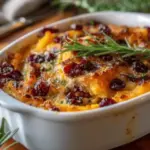 Sweet Potato & Cranberry Gratin