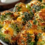 Air Fryer Broccoli Cheddar Poppers