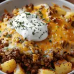 Ground Beef and Potatoes Casserole