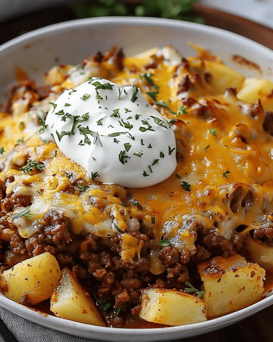 Ground Beef and Potatoes Casserole: Best Cozy Comfort Food Recipe