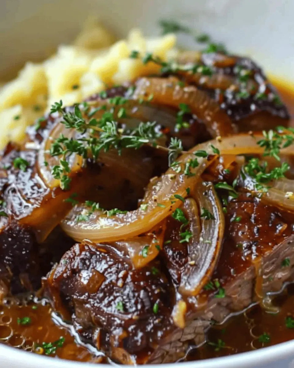 Savory French Onion Pot Roast: A Delicious Twist on Comfort Food
