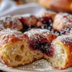 Homemade Jam Donut Focaccia