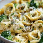 Creamy Garlic Parmesan Tortellini