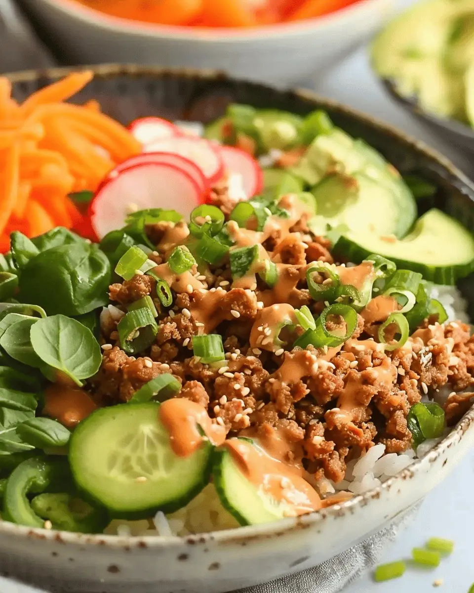 Ground Turkey Rice Bowls: Easy, Healthy Comfort Food Delight