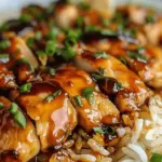 Honey BBQ Chicken Rice